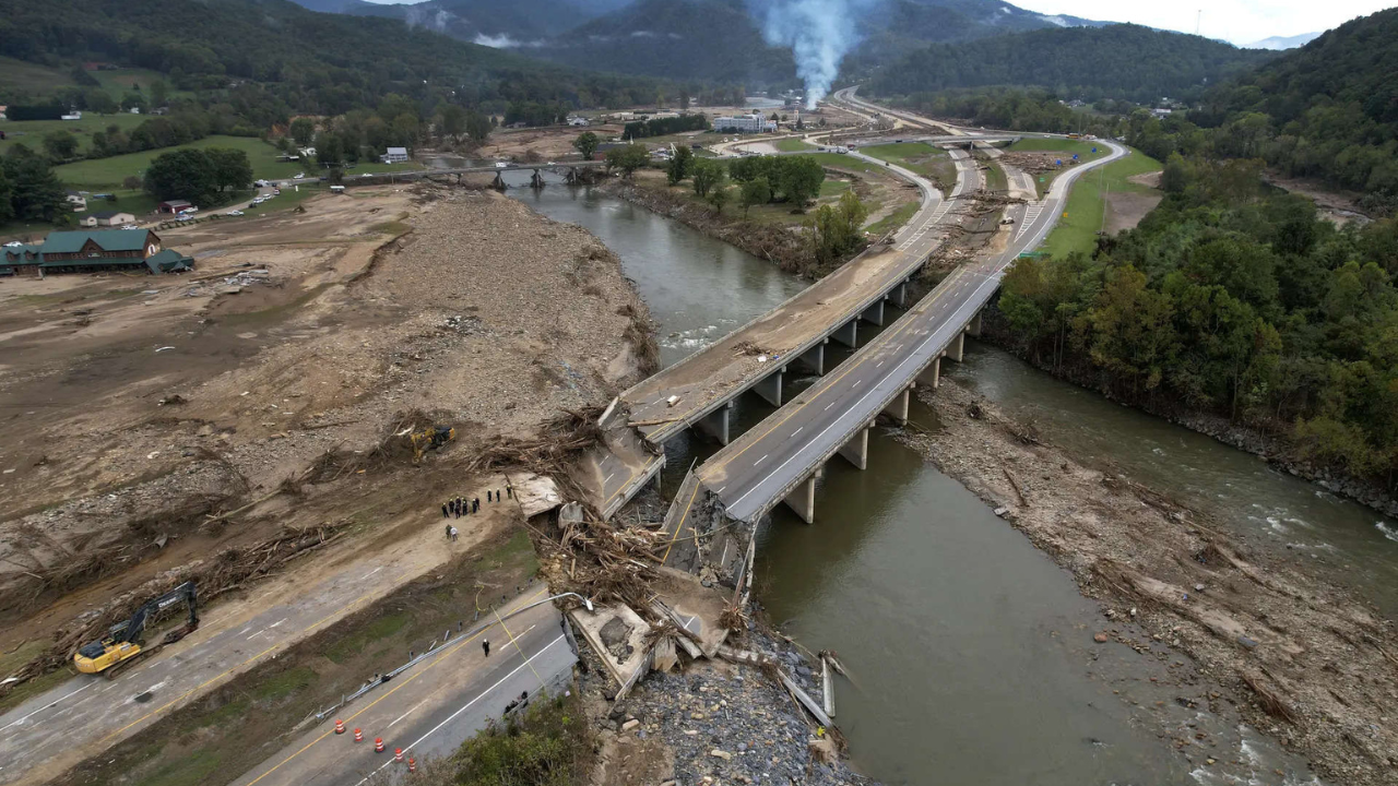 Hurricane Helene: US provides $100 million in emergency funds to North Carolina