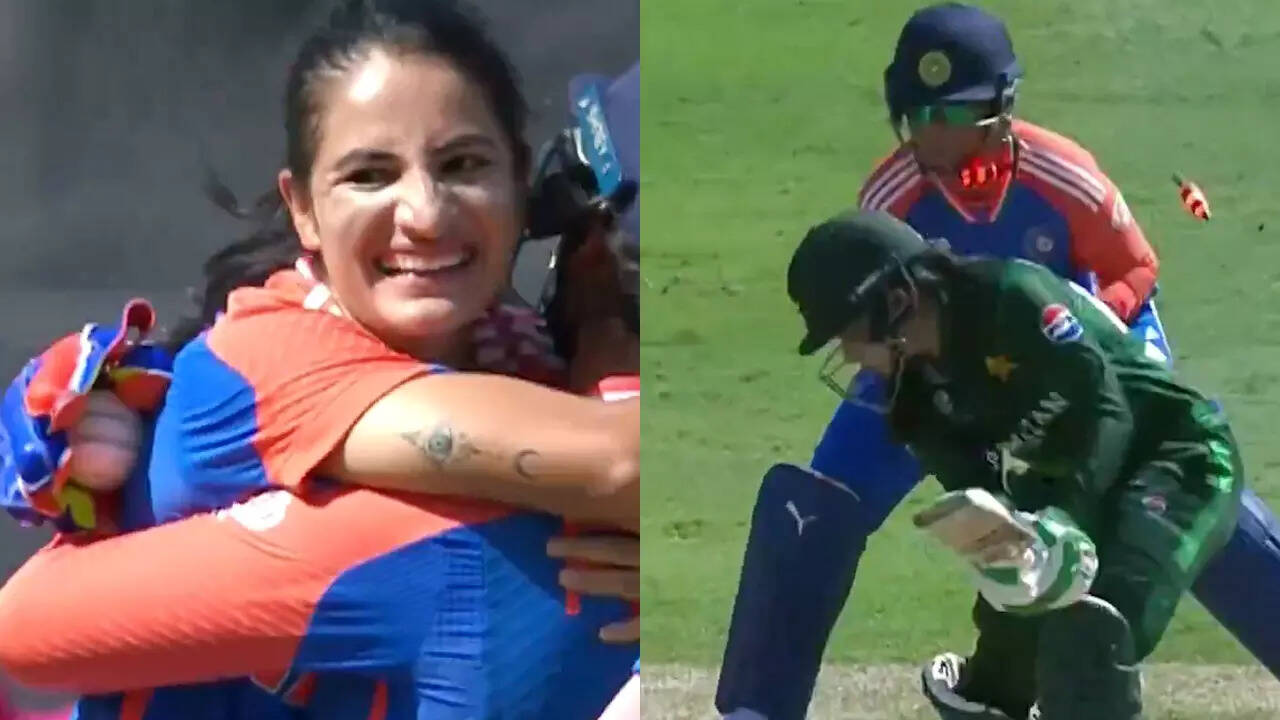 Watch: Renuka knocks over Gull Feroza with a perfect inswinger