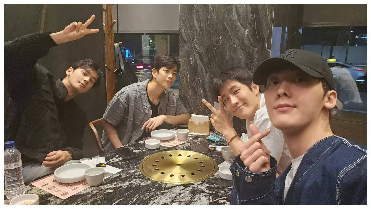 ASTRO have emotional reunion after 2 years