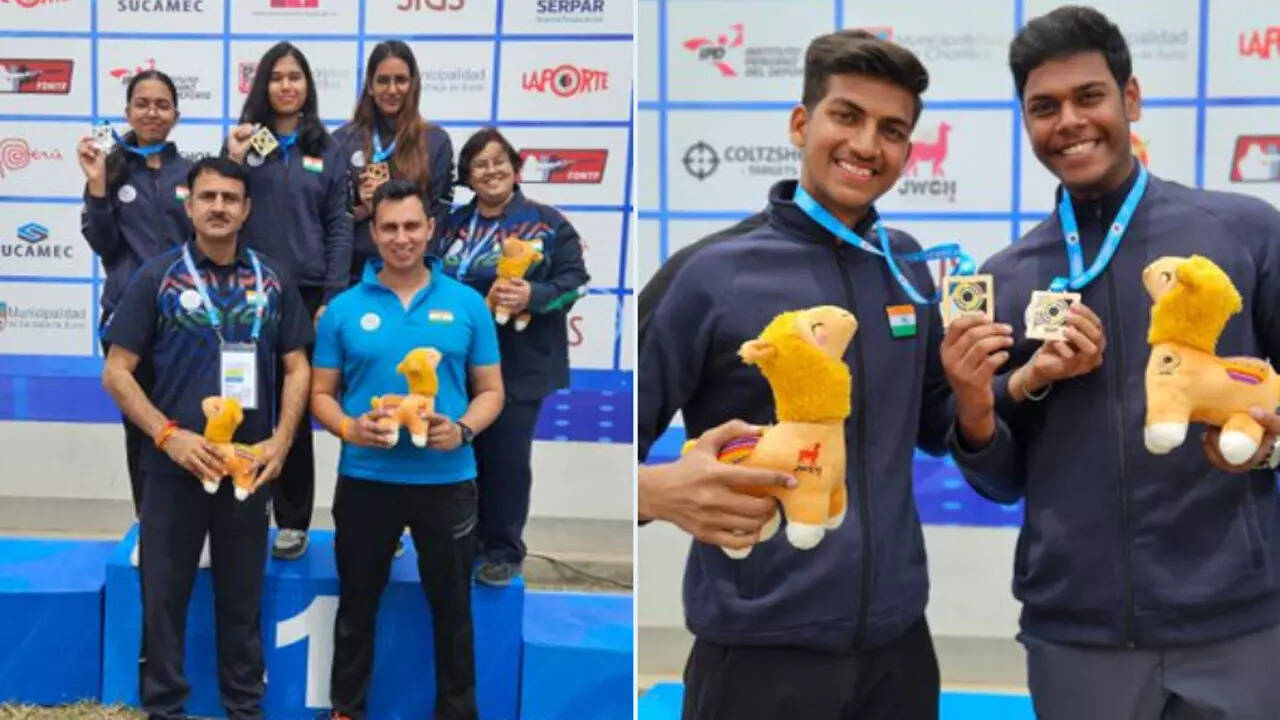 13 gold, 24 medals in total! Indian shooters rule at Jr World C'ships