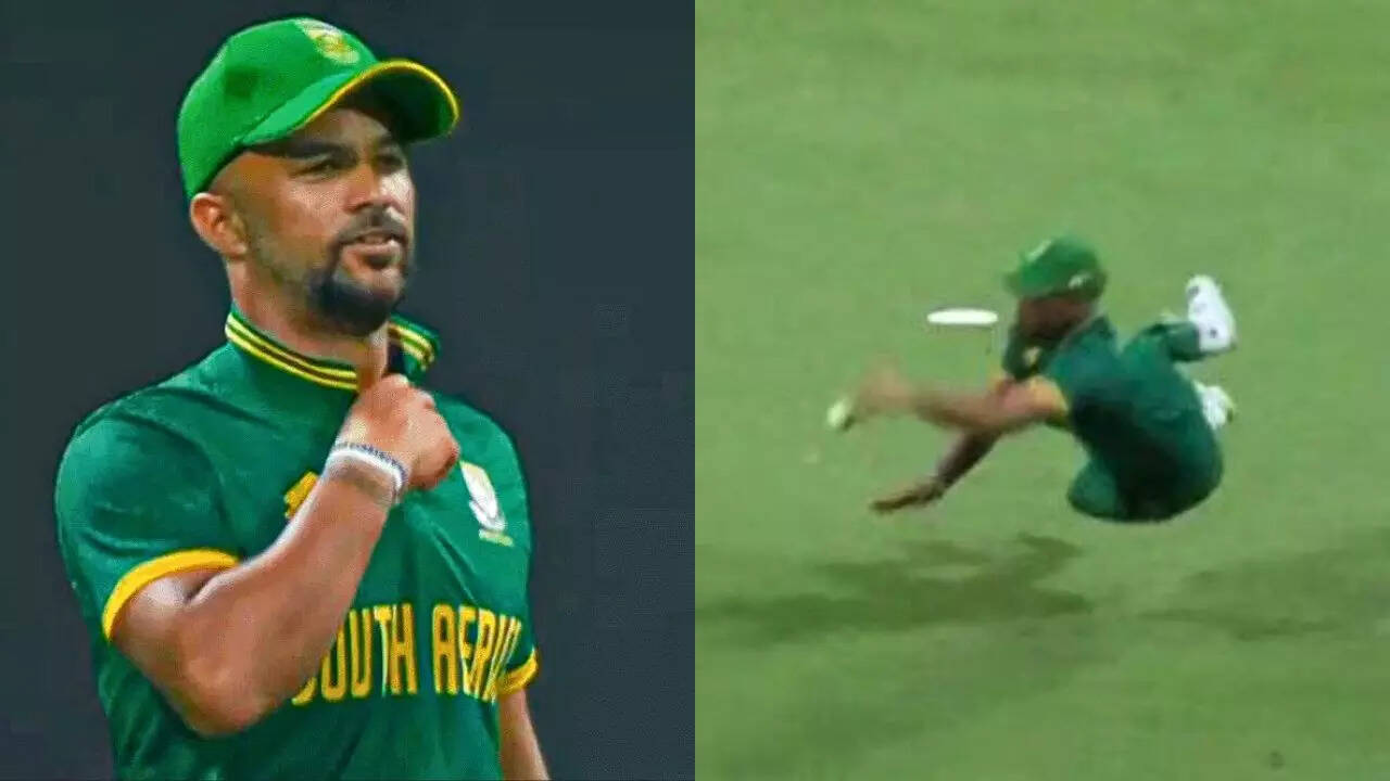 Watch: Coach turns fielder as Duminy saves runs for SA
