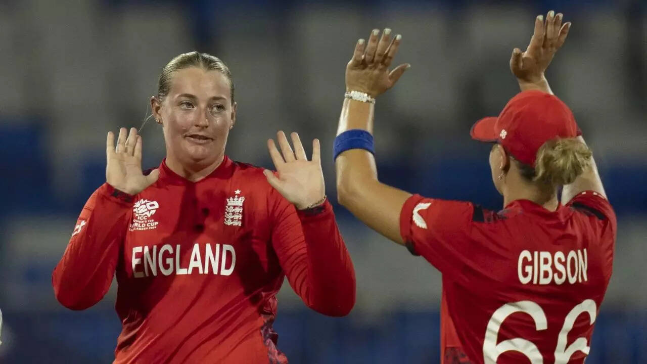 WT20 WC: Ecclestone shines as England crush SA by 7 wickets