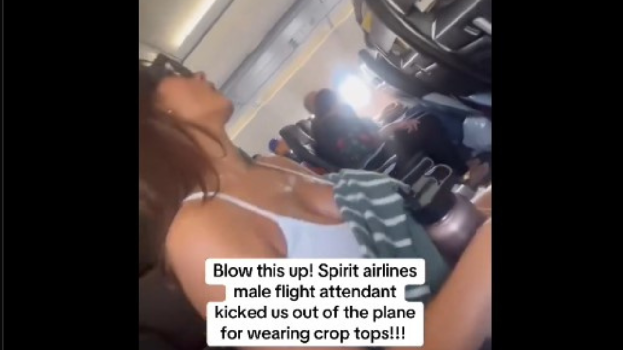 Two women kicked out of Spirit Airlines flight for wearing crop tops