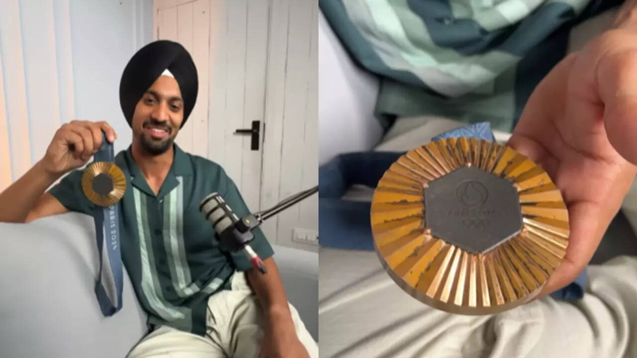 'Iron from Eiffel...': Hardik questions 'quality' of Paris Oly medal