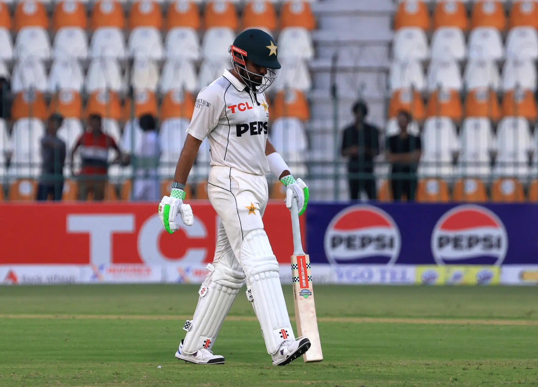When was the last time Babar Azam hit a fifty?