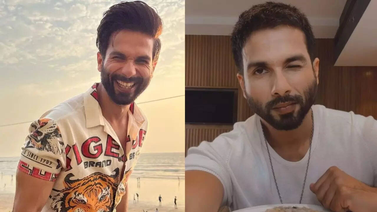 Pic: Shahid shows his love for 'ghar ka khana'