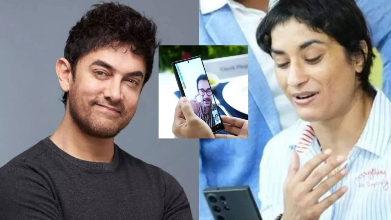 L'appel vidéo d'Aamir Khan avec Vinesh Phogat suscite des espoirs concernant "Dangal 2" thumbnail