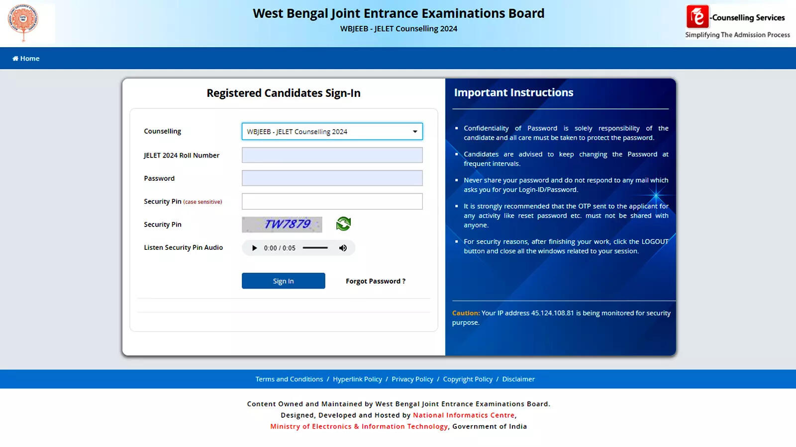 WBJEE JELET 2024 Round 1 Seat Allotment Results Announced: Check Direct Link Here