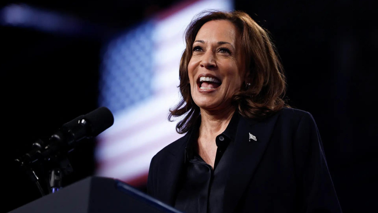 This gun for fire: Kamala goes in Glock Step and Barrel into media blitz