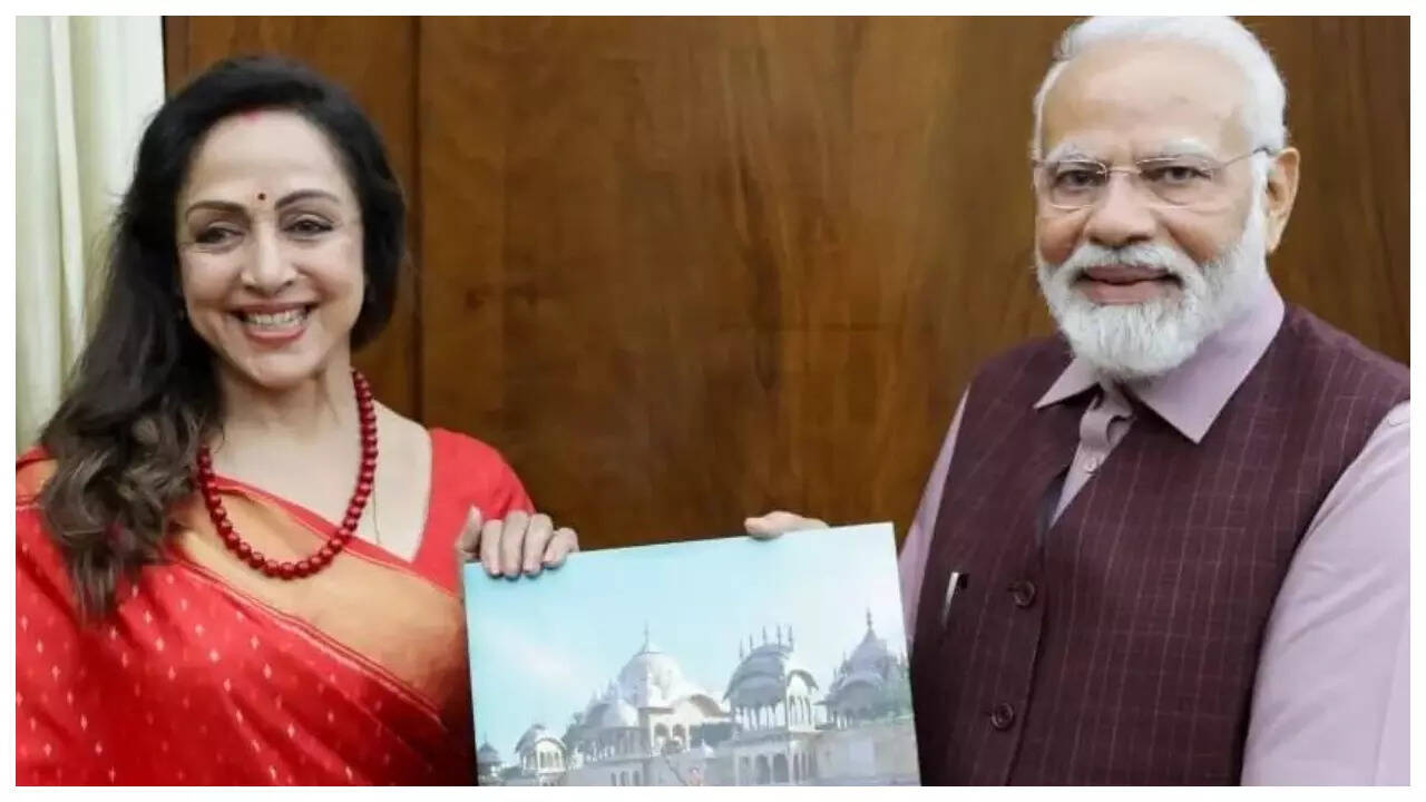 Hema Malini on her first meeting with PM Modi