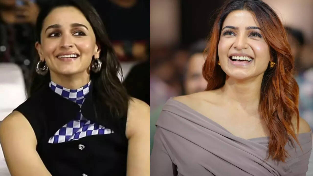 Alia expresses her admiration for Samantha