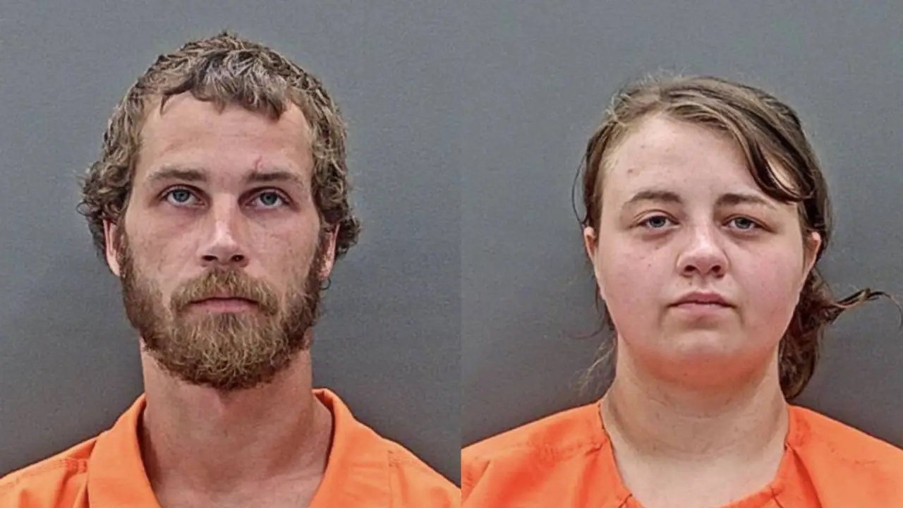 US couple arrested after allegedly confessing to killing and burning their own children