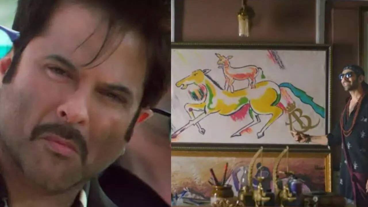 Majnu bhai’s painting's cameo in Bhool Bhulaiyaa 3