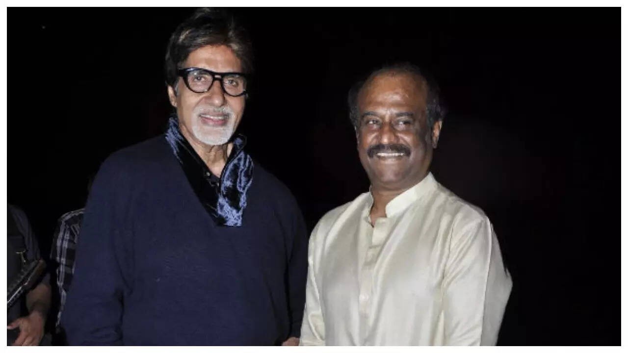 Rajinikanth: Big B helped me bag Andhaa Kaanoon