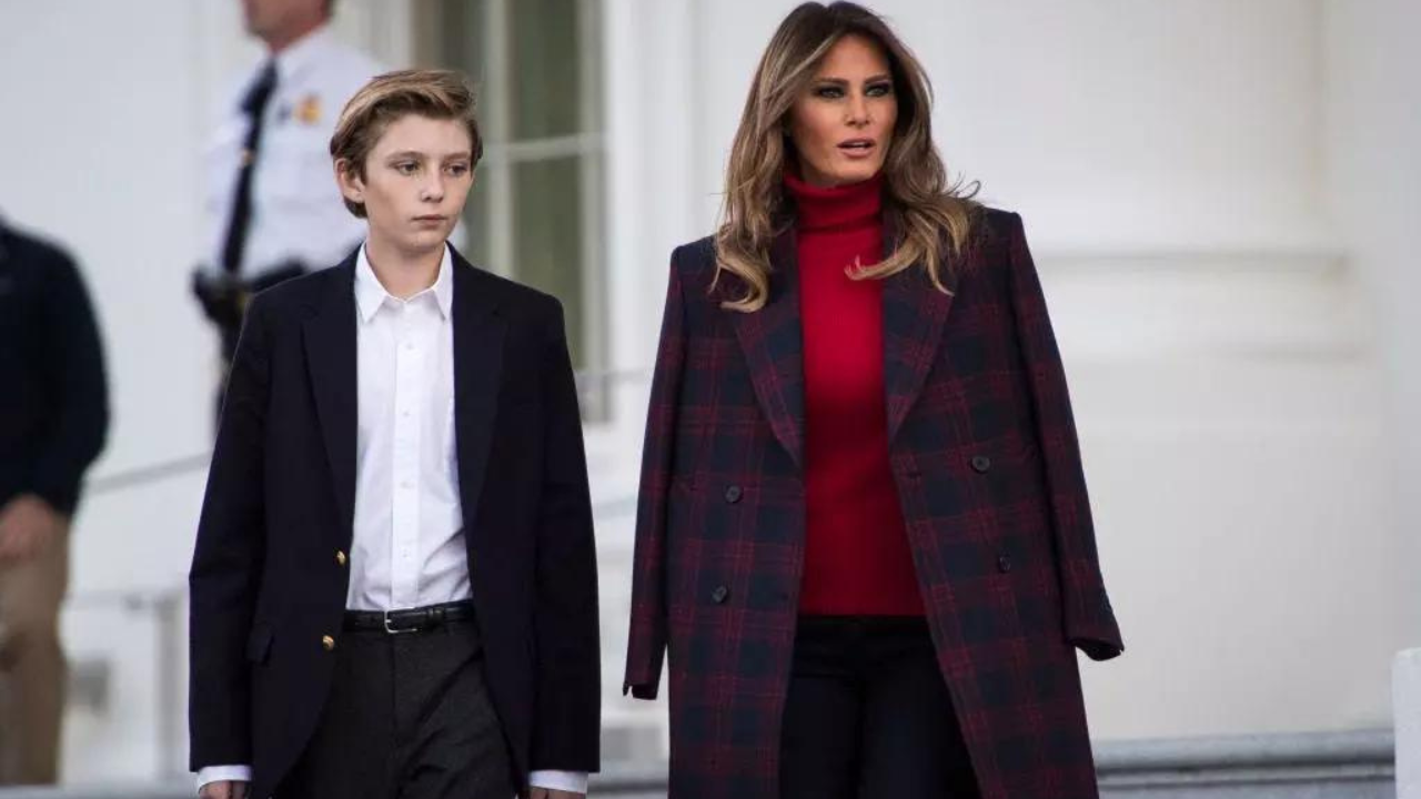 Barron Trump was denied a bank account due to 'cancel mob', reveals Melania in memoir