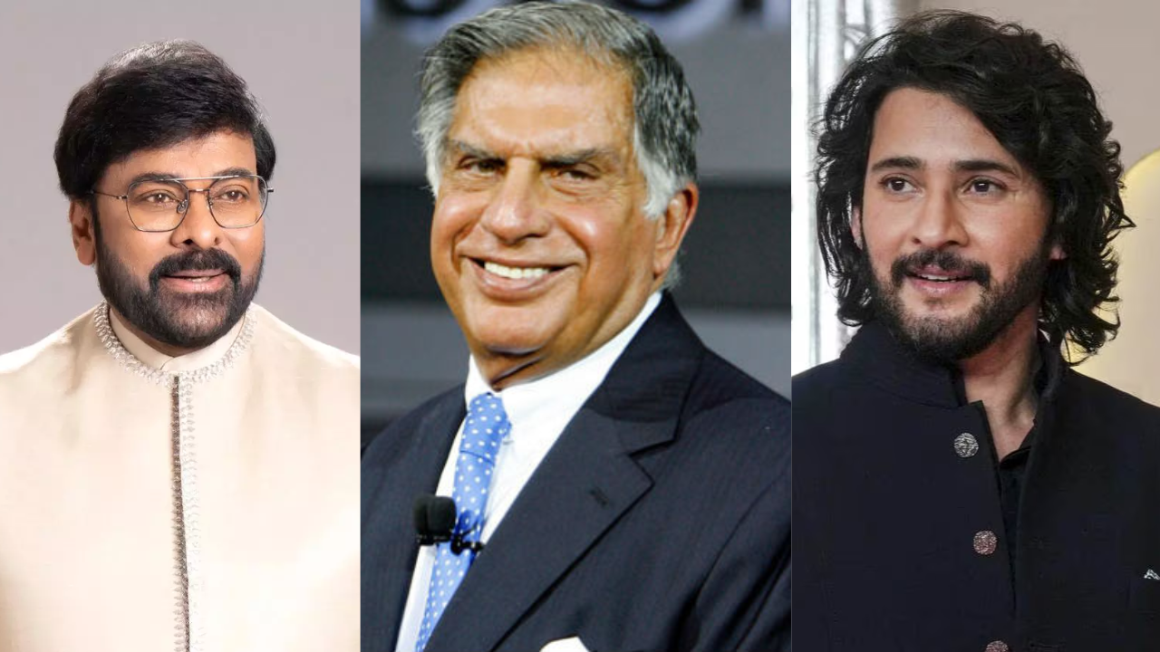 Chiranjeevi, Mahesh Babu, Jr NTR mourn the loss of Ratan Tata