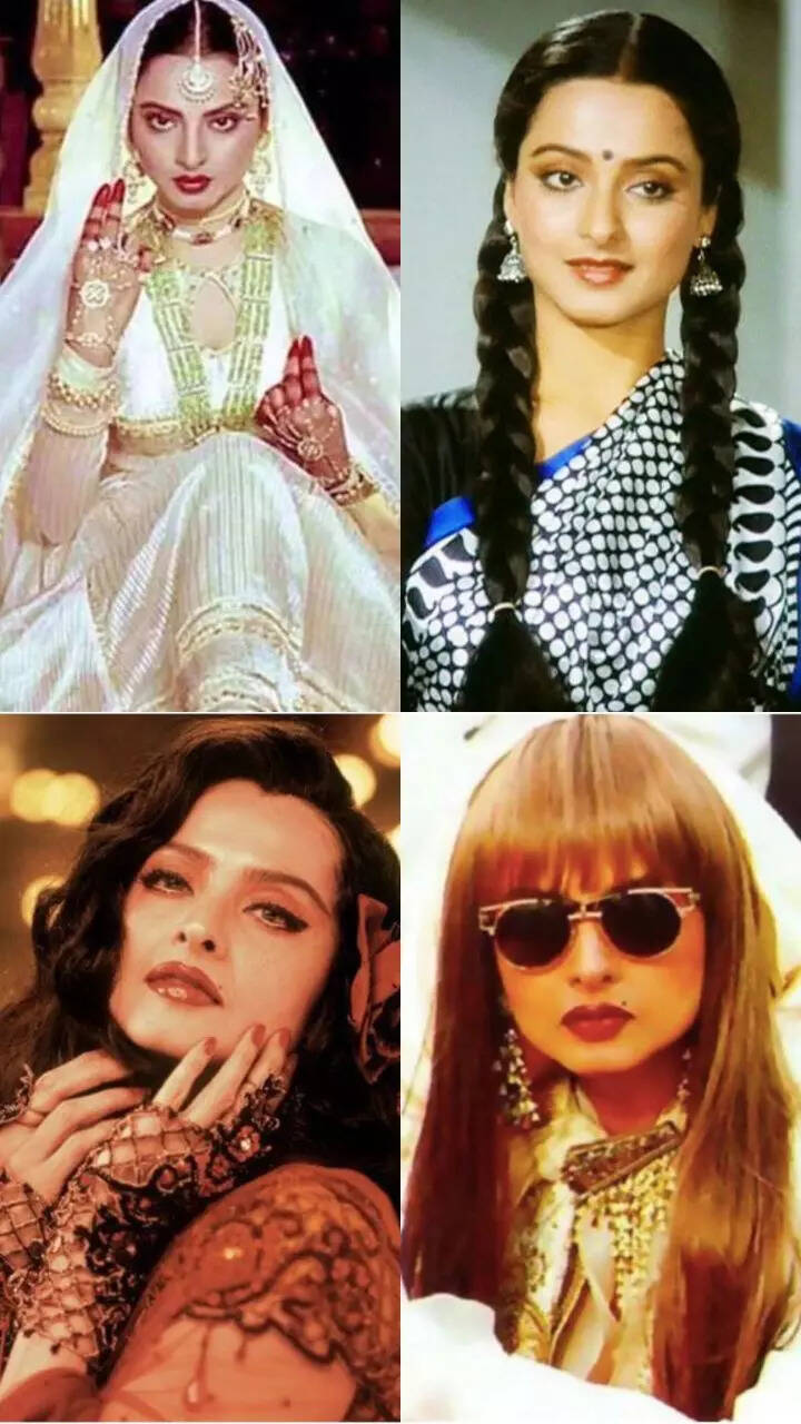 Rekha's timeless and iconic movie looks