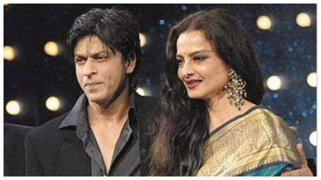 Rekha's poetic tribute to SRK echoes Gulzar's words