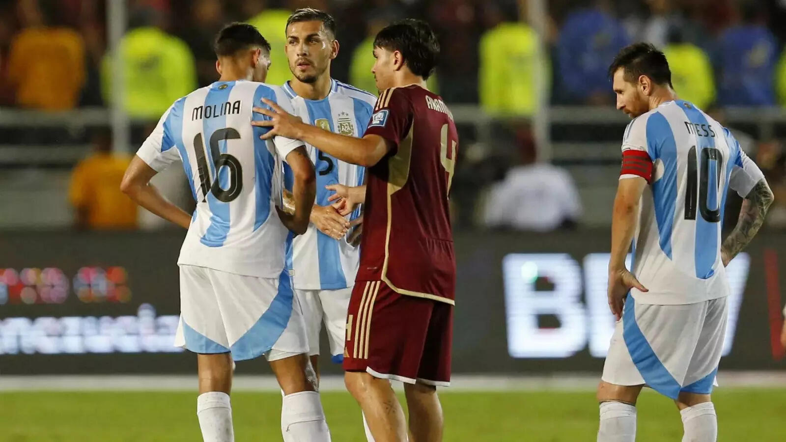 Messi's Argentina held, Bolivia stun Colombia