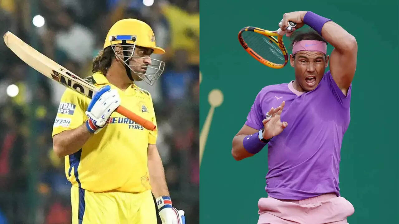 'Even when he's losing...': Dhoni on why he admired Nadal