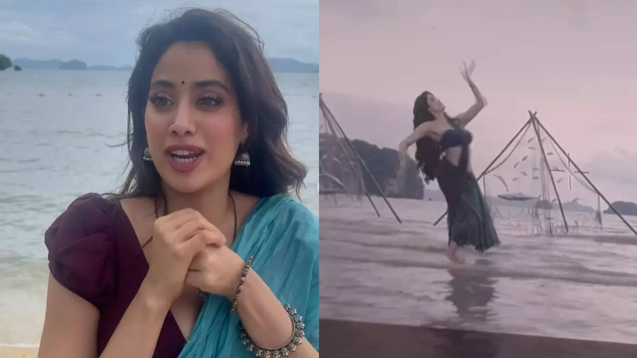 Janhvi: She shot for Devara in jellyfish-infested waters