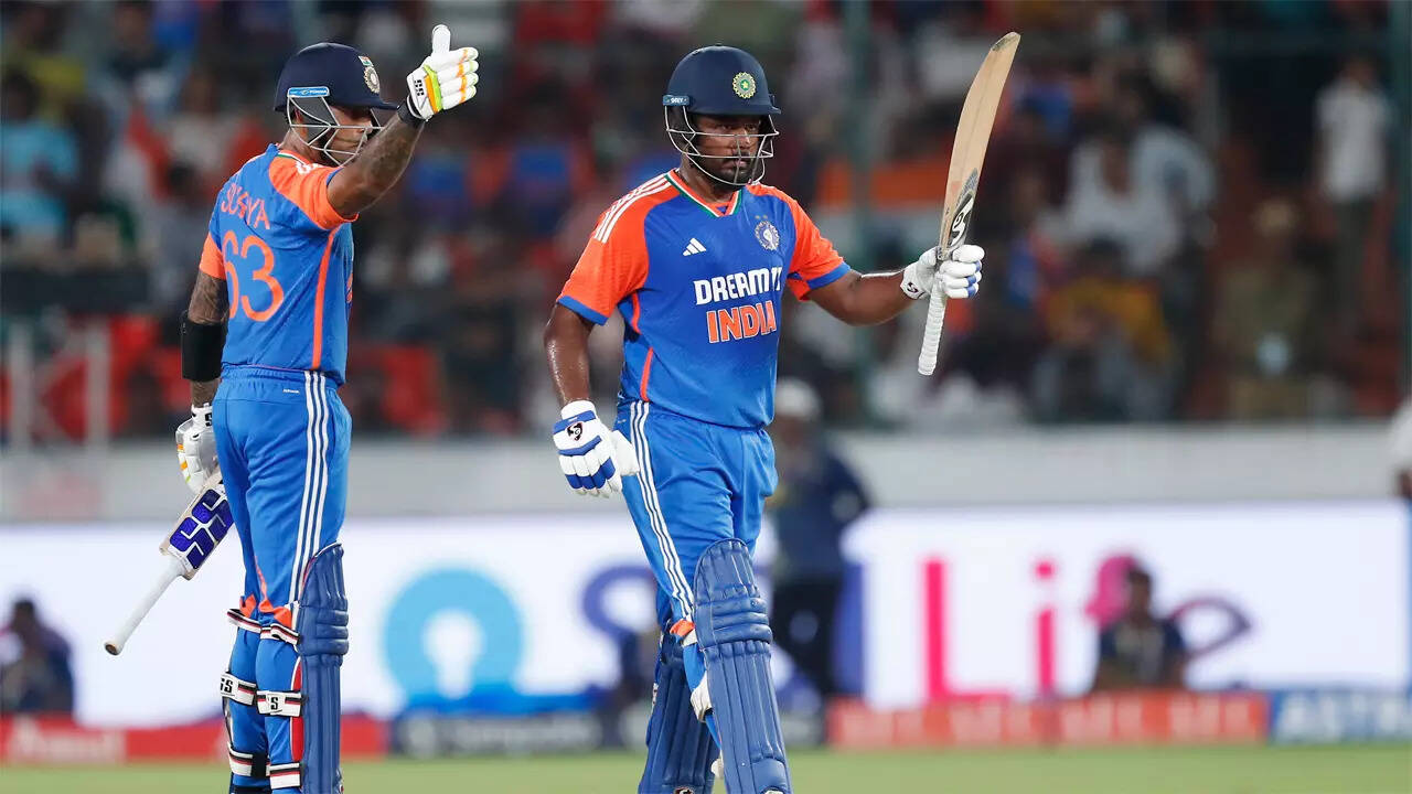 India set new T20I highs in Hyderabad frenzy against Bangladesh