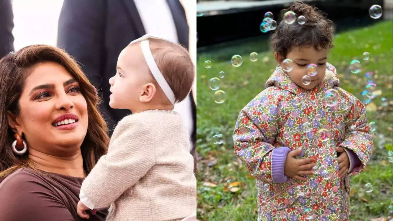 PIC: Priyanka and Malti's magical bubble playdate