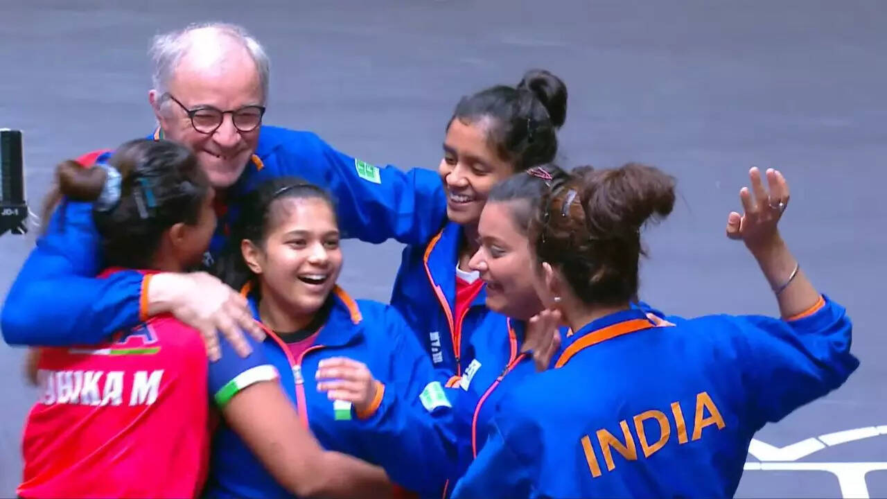 Asian TT: India clinch three medals, including women's doubles bronze