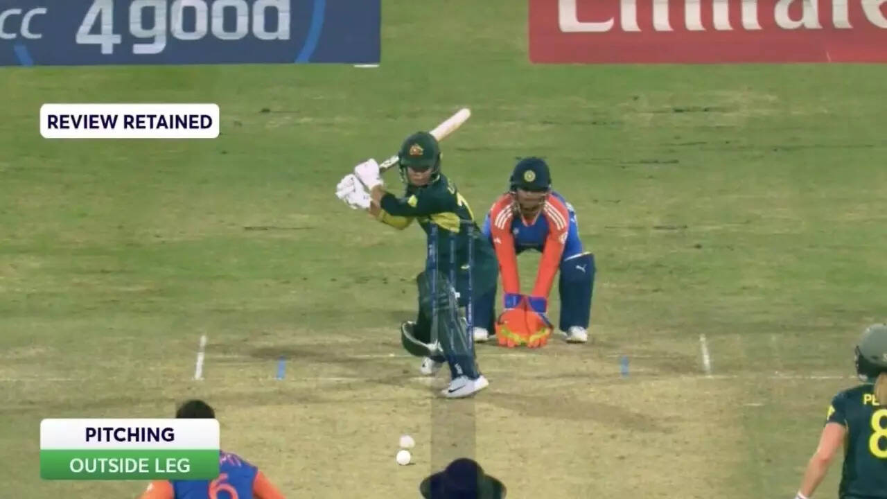 Explained: Why was Litchfield not given lbw?