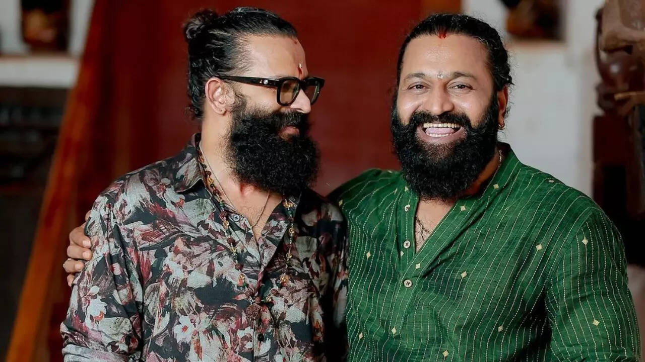 Jayasurya meets Rishab Shetty: PICS