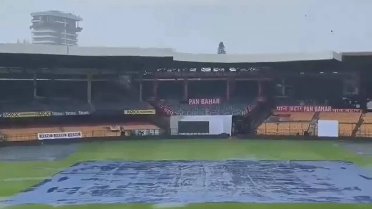 Rain washes out India's training session ahead of 1st Test vs NZ