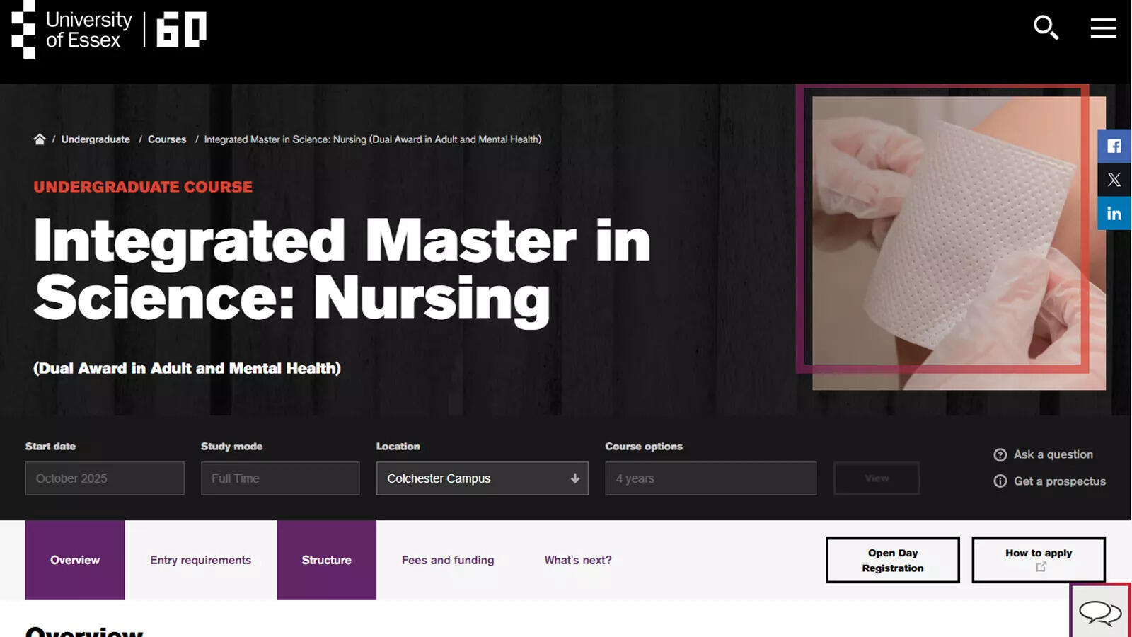 University of Essex Launches Integrated Masters in Nursing: Eligibility, Course Structure, Fee, and More