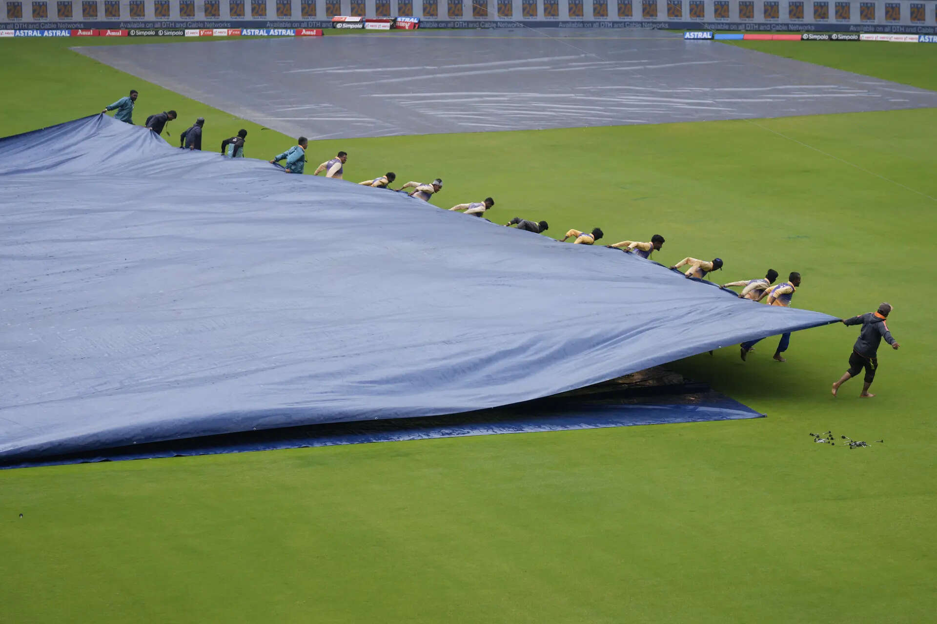 India vs NZ Live: Toss delayed by rain in Bengaluru