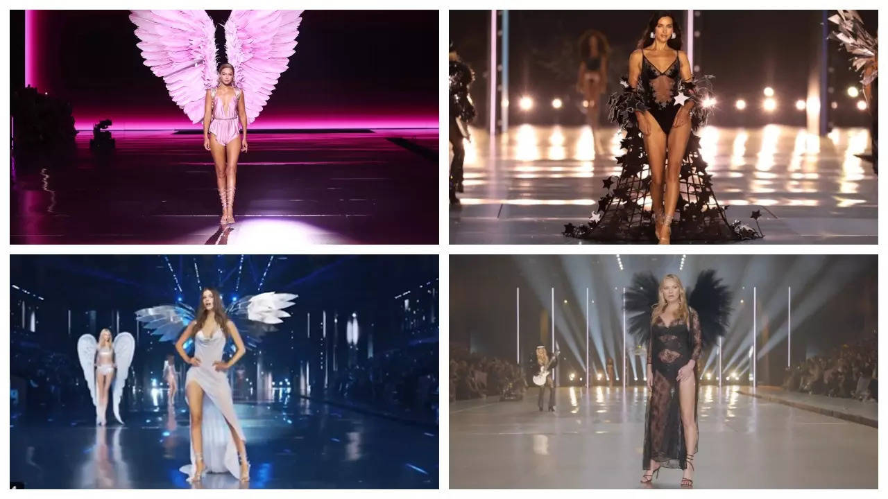 Victoria's Secret 2024: Gigi, Irina STUN on ramp