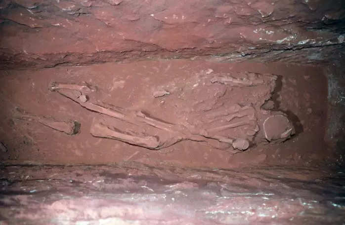 2,000-year-old skeletons and 'Holy Grail' cup unearthed in secret Petra tomb