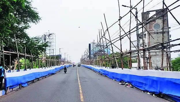 Fri deadline to remove puja pedestrian channels