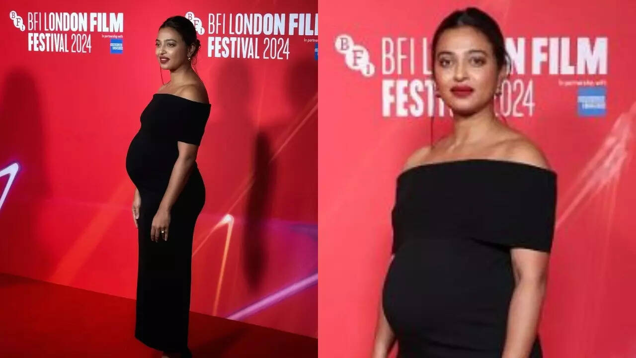 Radhika expecting 1st child, surprises with baby bump