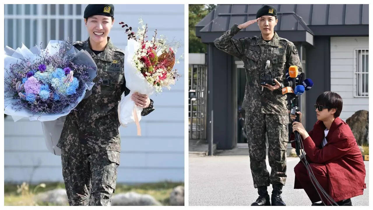 Watch: BTS star J-hope gets warm welcome from Jin