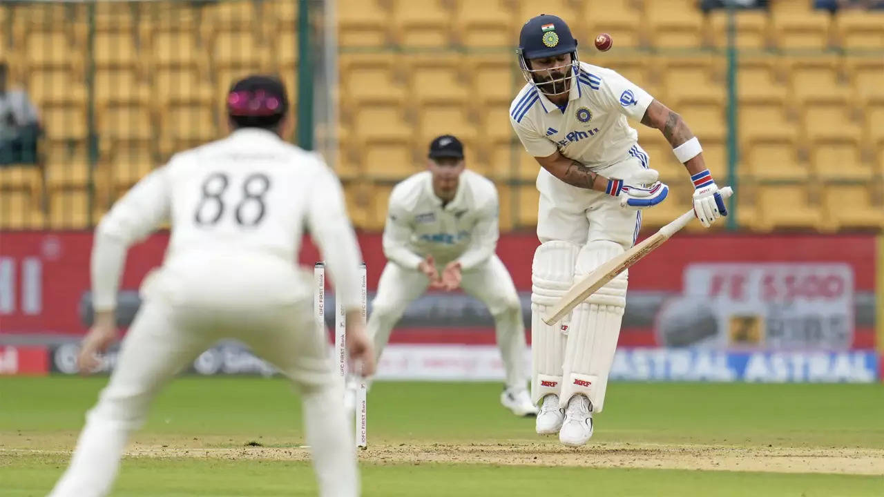 India register lowest Test total at home, shot out for 46 by NZ