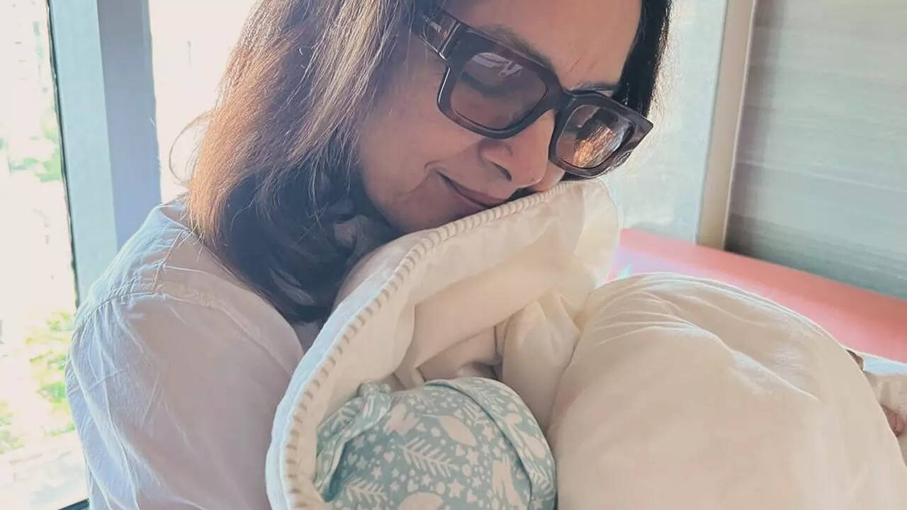 Neena says her granddaughter looks like her father