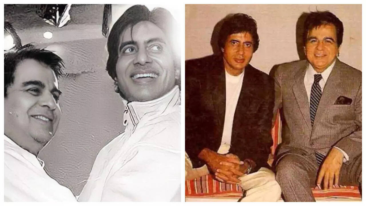 Big B: Fans almost overturned a train for Dilip Kumar