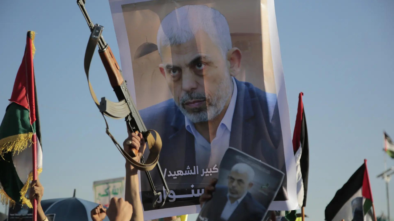 In Israeli footage of the last minutes of Hamas leader's life, some see a symbol of defiance