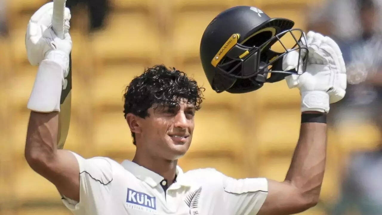 'Nice wicket to bat on,' says Rachin Ravindra