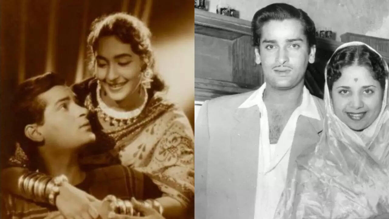 Shammi fell in love with Geeta Bali on Nutan's rebound