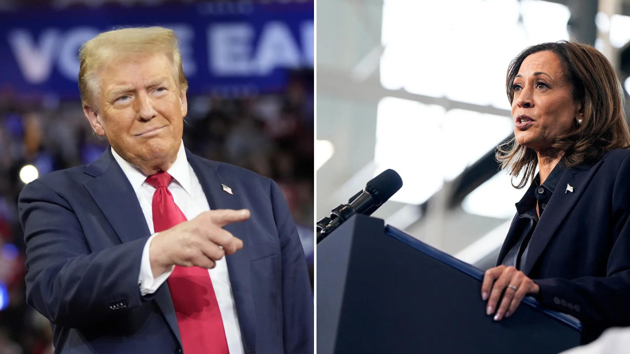 Trump explains why he's much ahead of Harris on Polymarket: 'They got to know her'