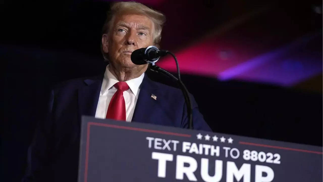 Trump urges Christians to vote, claims Harris will restrict religious freedoms