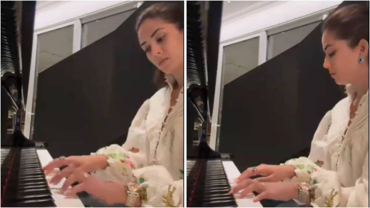 When Mira did piano rendition of Ed Sheeran's 'Perfect'