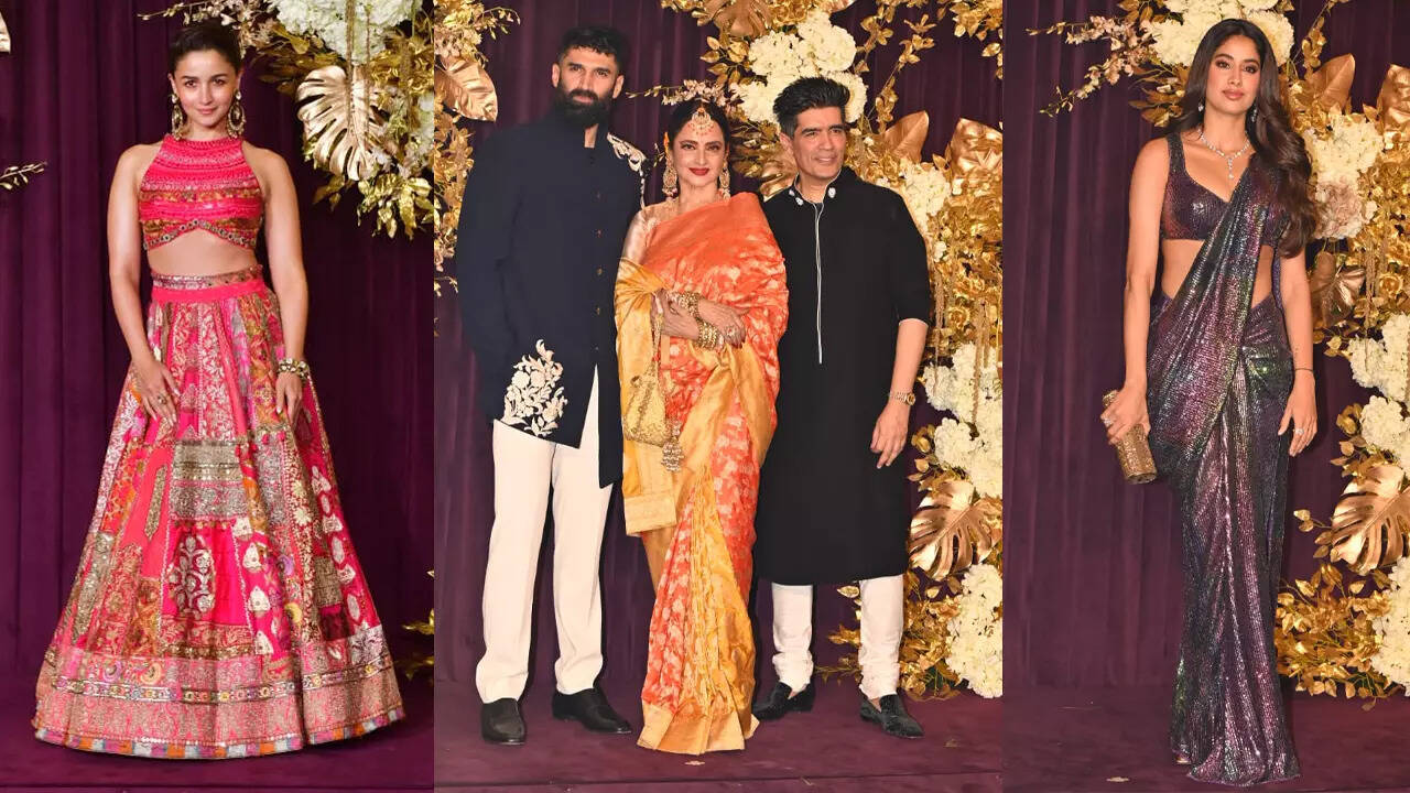 Celebs dazzle at Manish Malhotra’s Diwali party