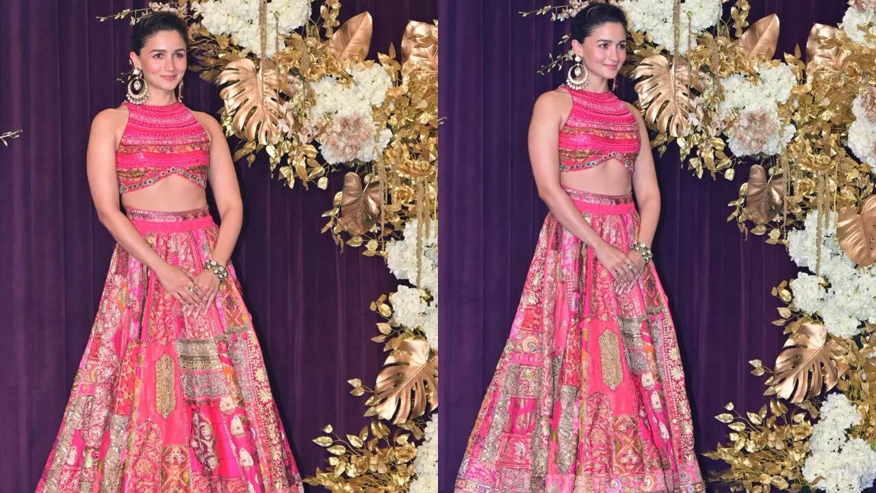 Alia repeats her ‘mehendi’ lehenga at Diwali bash