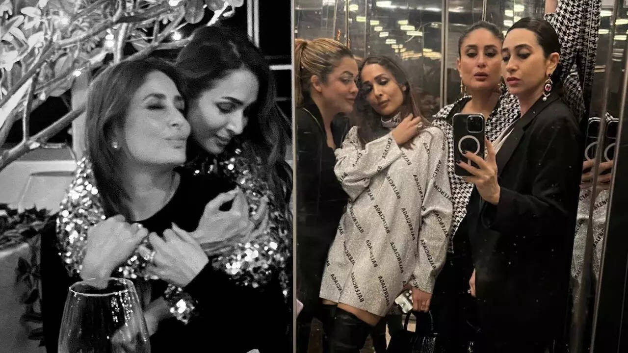 Kareena and Karisma's birthday wish for Malaika